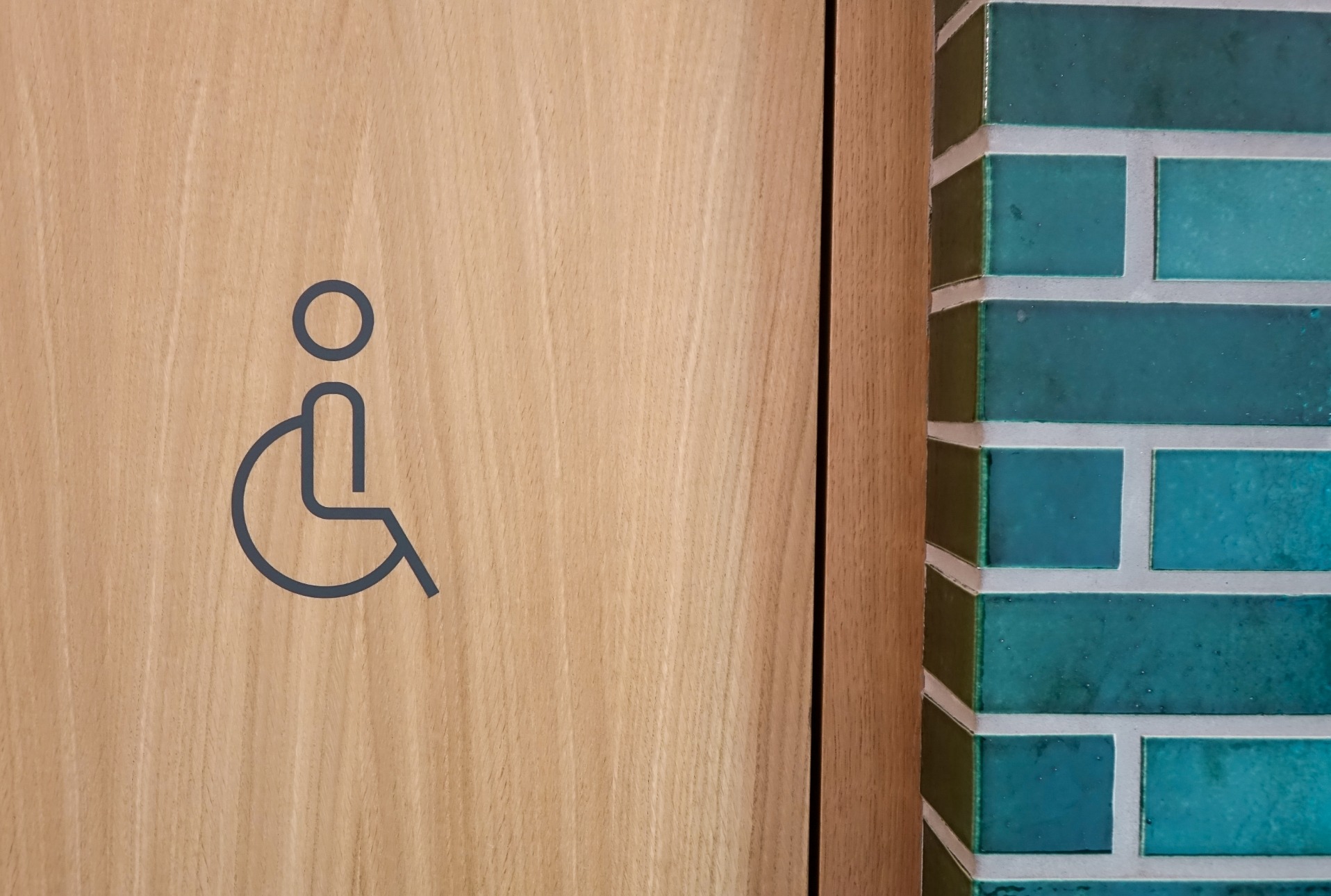 Leitsystem MY.O - Piktogramm Behindertentoilette